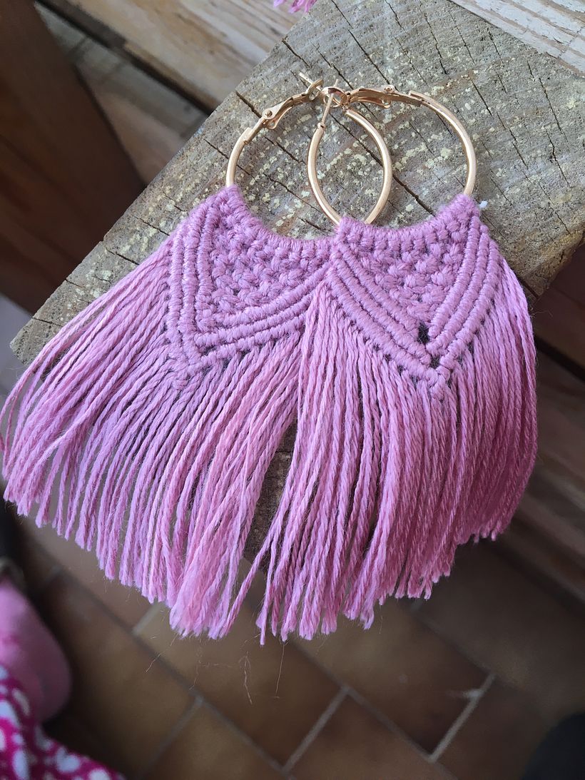 Meu projeto do curso: Macramê: nós básicos e complexos 4