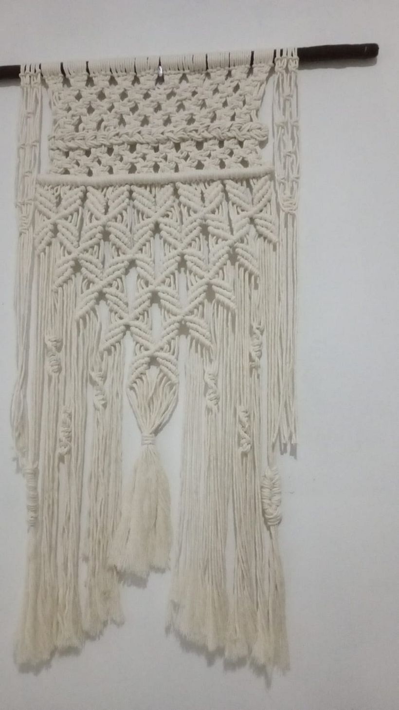 Mi Proyecto del curso: Macramé: nudos básicos y complejos 1