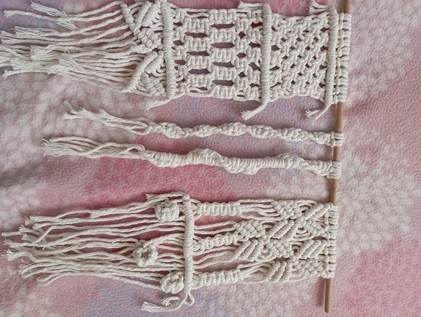 Mi Proyecto del curso: Macramé: nudos básicos y complejos 4