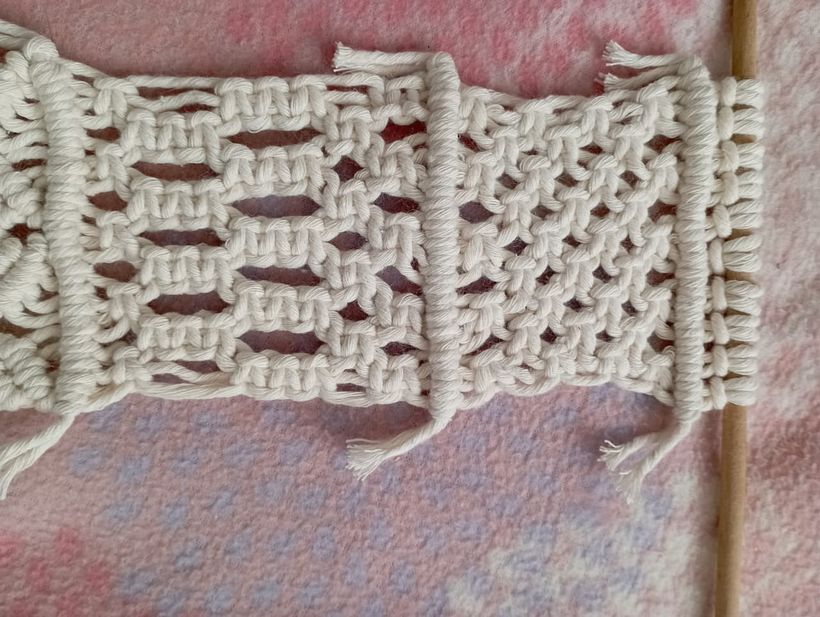 Mi Proyecto del curso: Macramé: nudos básicos y complejos 4