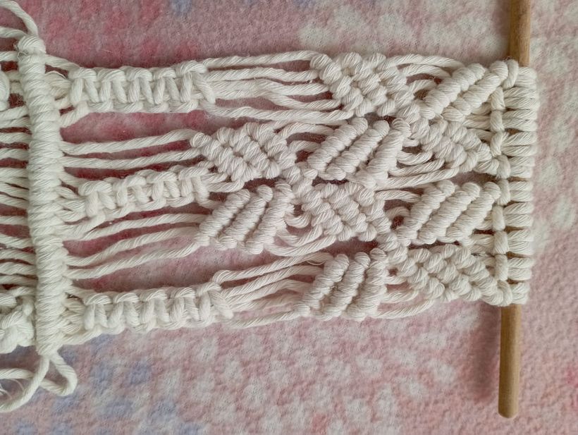 Mi Proyecto del curso: Macramé: nudos básicos y complejos 7
