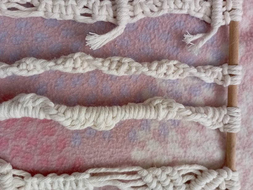 Mi Proyecto del curso: Macramé: nudos básicos y complejos 6