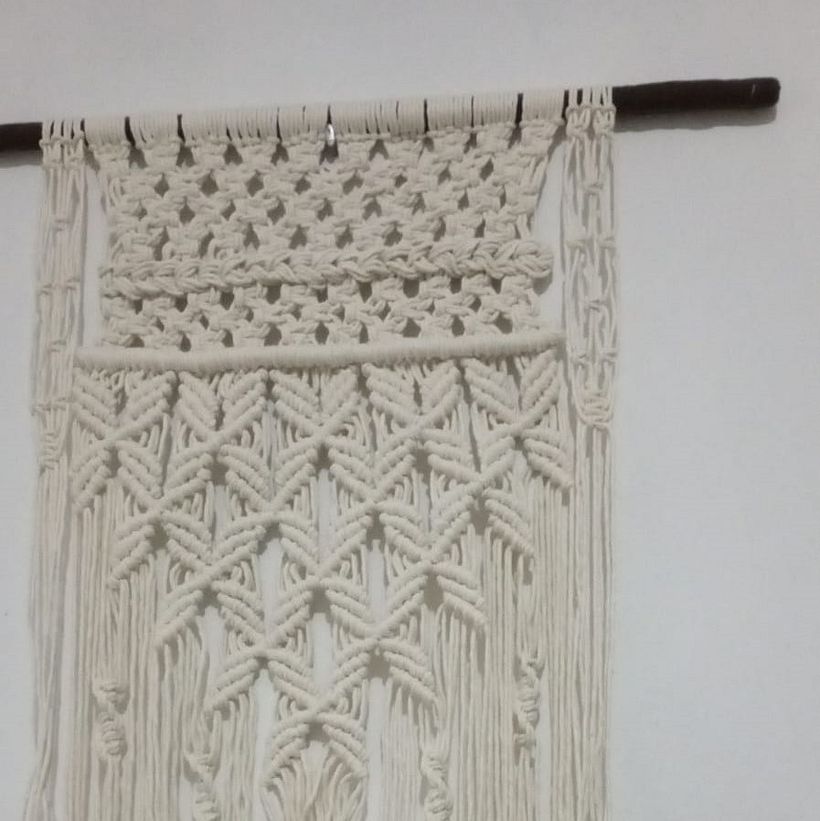 Mi Proyecto del curso: Macramé: nudos básicos y complejos 7