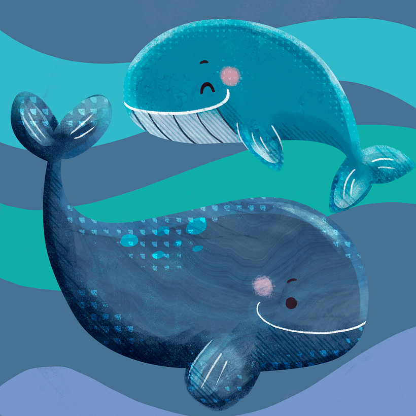 So I start to add some textures and play with the brushes
