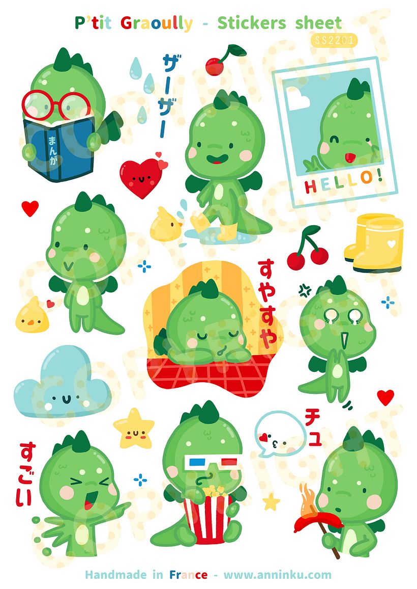 Final stickers sheet (copyrighted material)