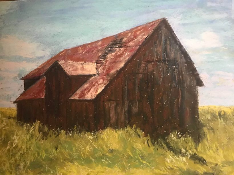 Summer Sun on the Barn