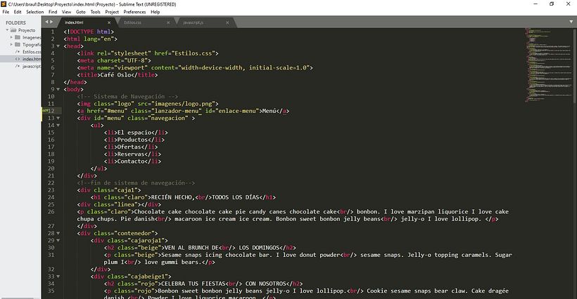 Mi Proyecto del curso: Introducción al Desarrollo Web Responsive con HTML y CSS 5