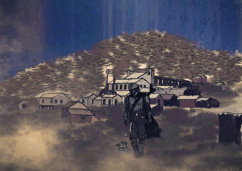 My project in Illustration with Procreate: Draw Extraordinary Scenes course 1