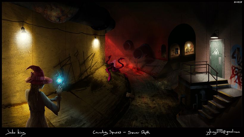 My project in Digital Painting for 2D Illustration course 2