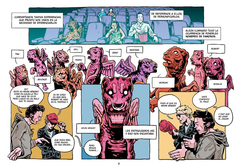 Mi Proyecto del curso: Introducción al cómic digital - Ilustración tradicional