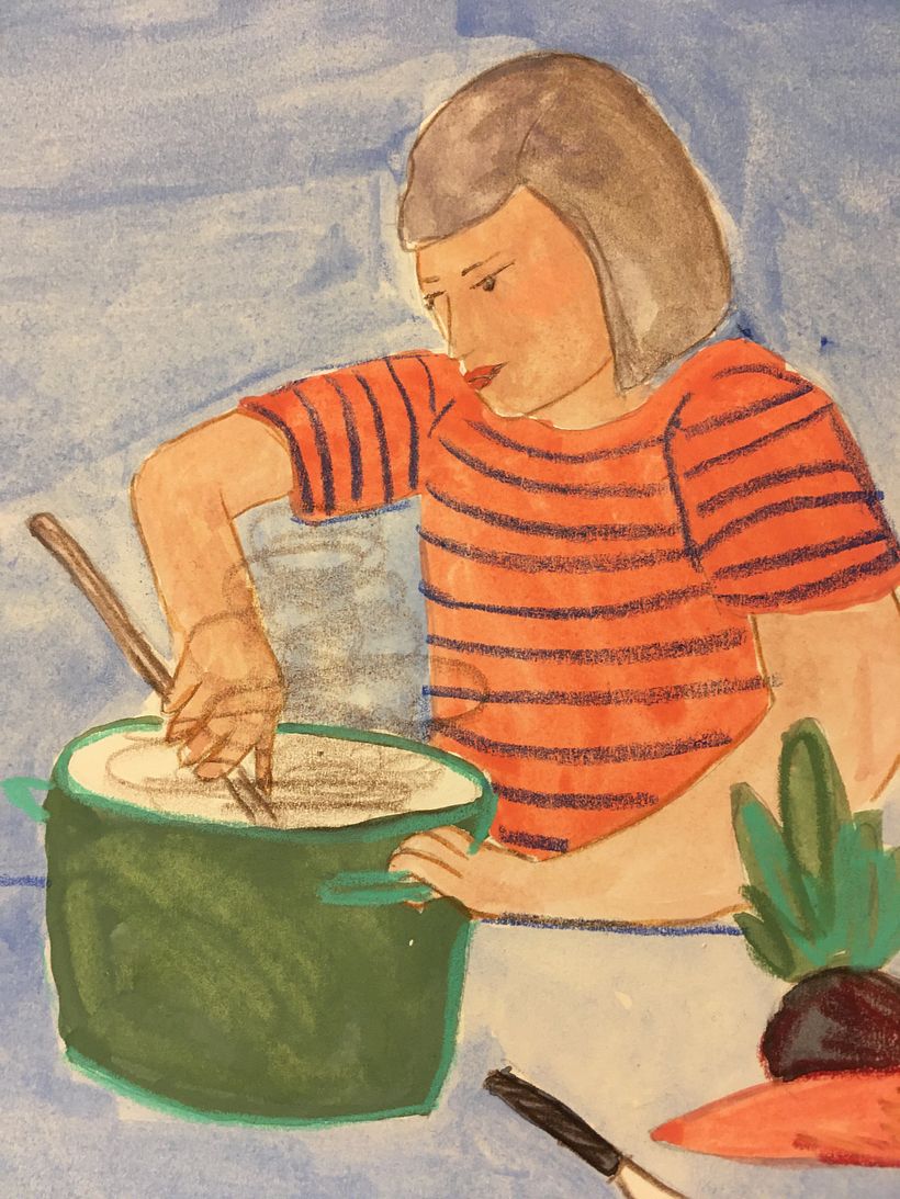 My project in Character Creation from Observational Drawings course 4