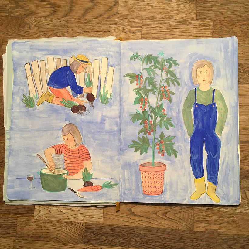 My project in Character Creation from Observational Drawings course 1