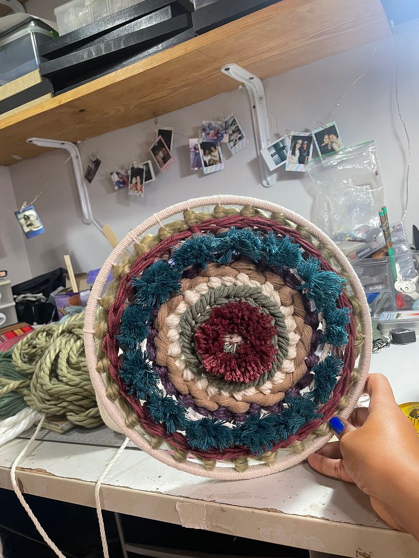Mi Proyecto del curso: Tejido en telar circular 3