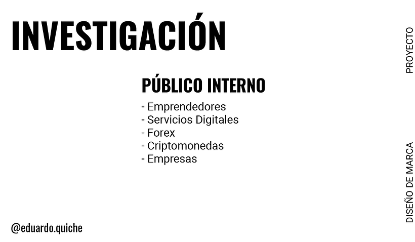 Mi Proyecto del curso: Fundamentos básicos de branding - Oscar Quiche 7