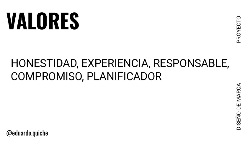 Mi Proyecto del curso: Fundamentos básicos de branding - Oscar Quiche 14