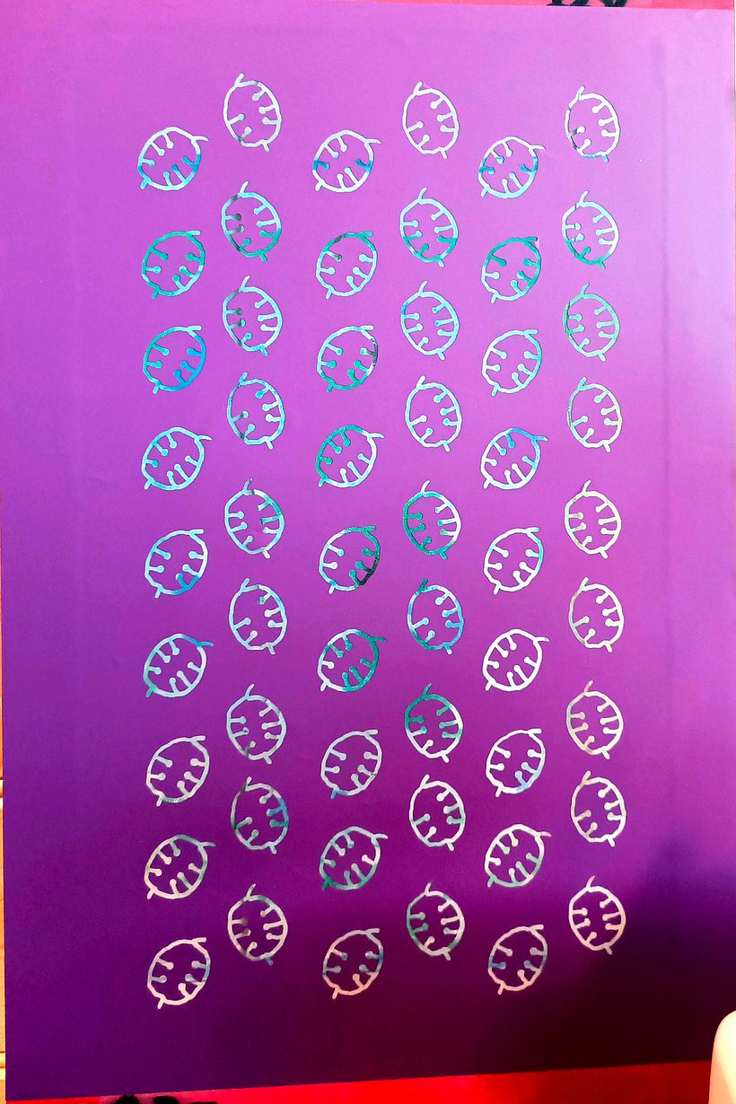 screen cut from vinyl