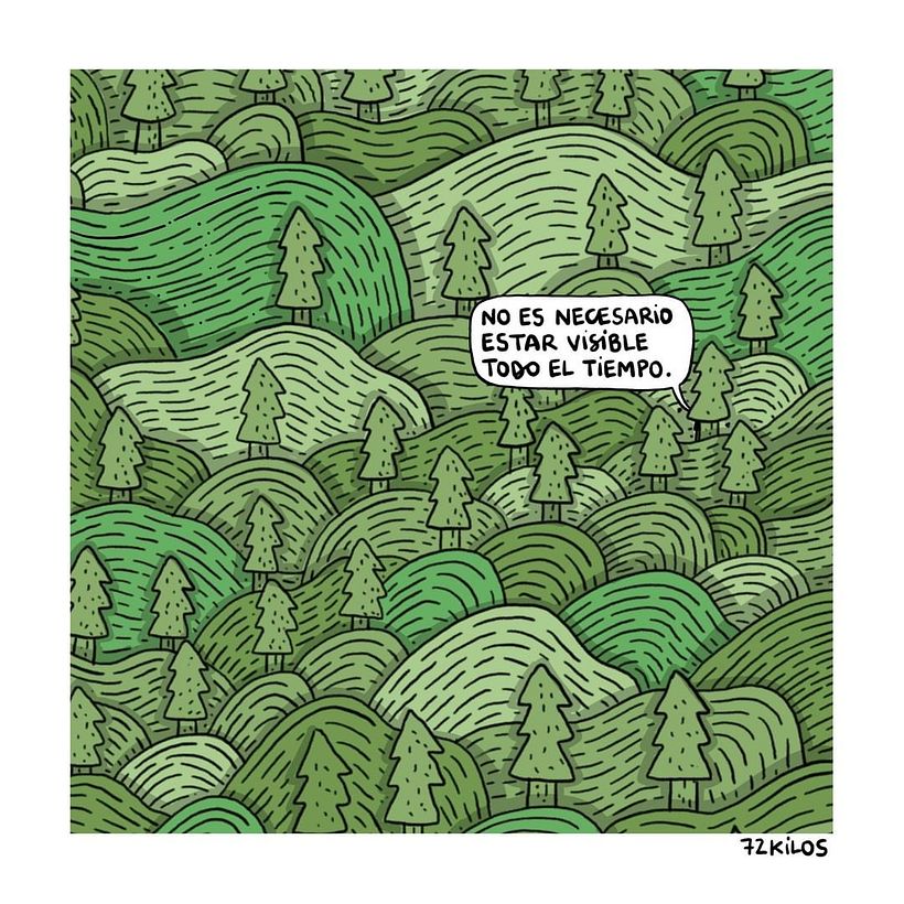 72kilos también habla y reflexiona sobre la exigencia de las redes sociales. 