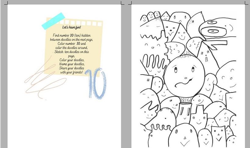 My project in The Art of Sketching: Transform Your Doodles into books 5