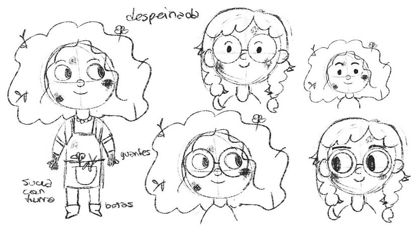Primeras ideas de personaje