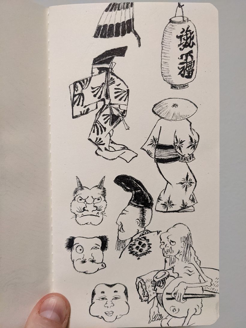 My project in Daily Sketching for Creative Inspiration course 8
