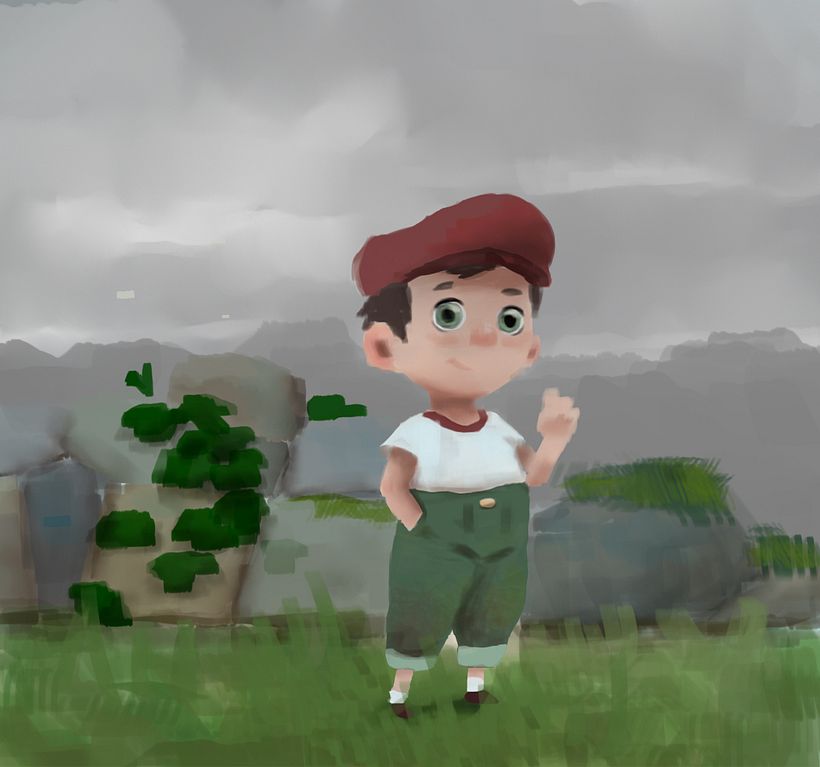 My project in Lighting Principles for Digital Painting course 6