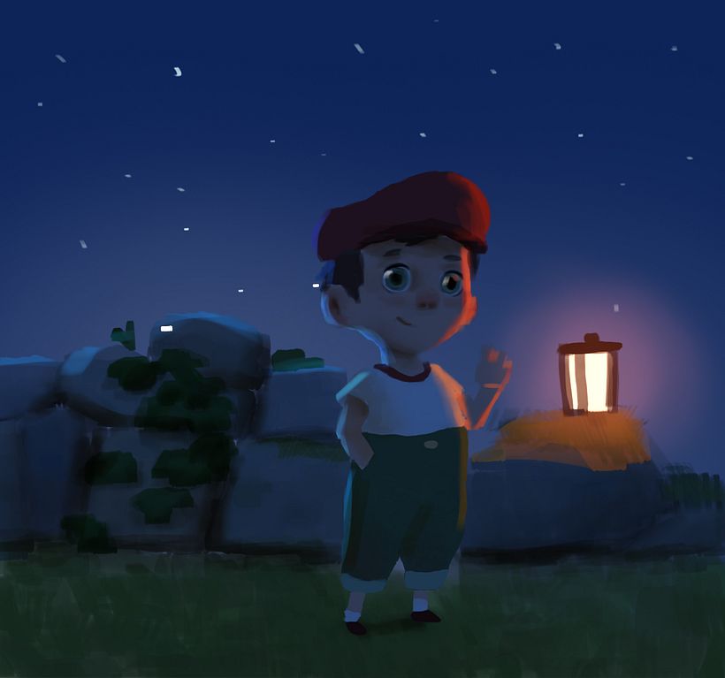 My project in Lighting Principles for Digital Painting course 5