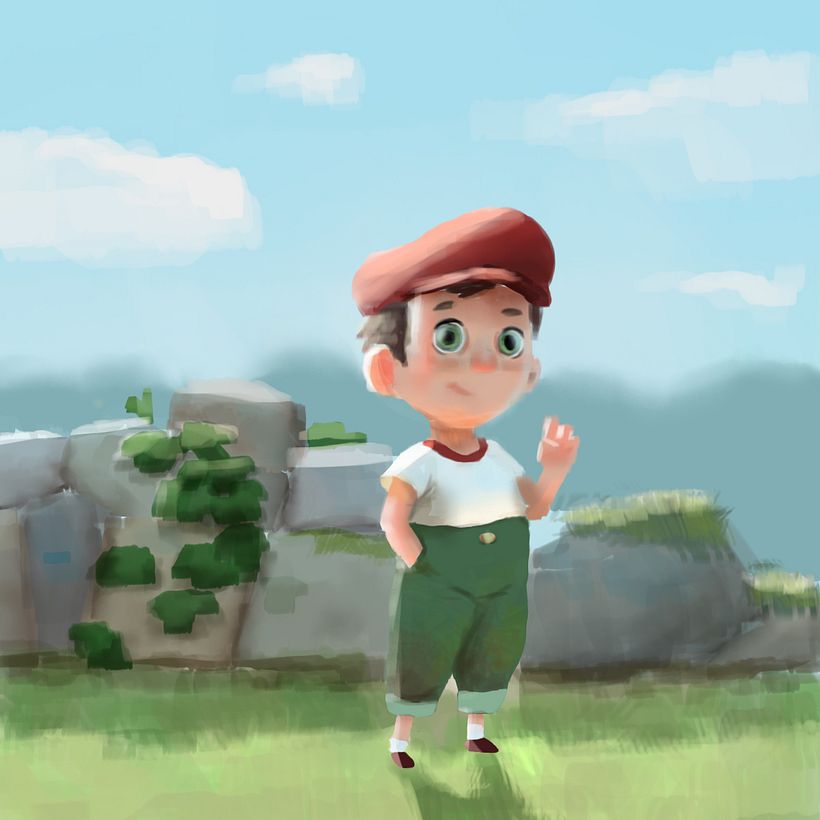 My project in Lighting Principles for Digital Painting course 1
