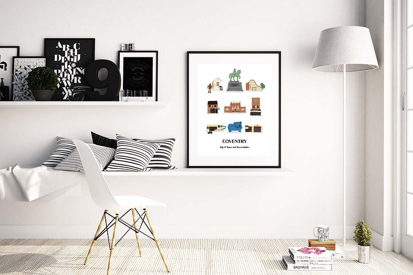 My project in Colorful City Portraits: Illustrate Your Favorite Place course 3