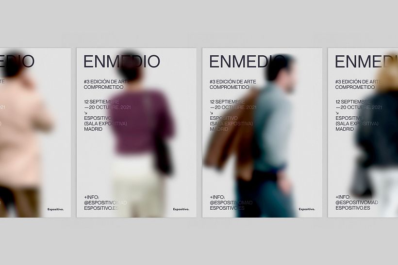 Enmedio. 3ª Edición de arte comprometido. - Sanat Yönetmenliği
