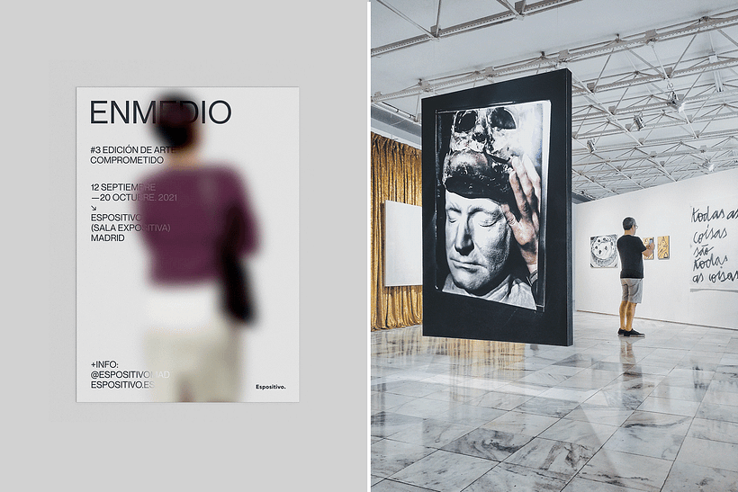 Enmedio. 3ª Edición de arte comprometido. - Sanat Yönetmenliği