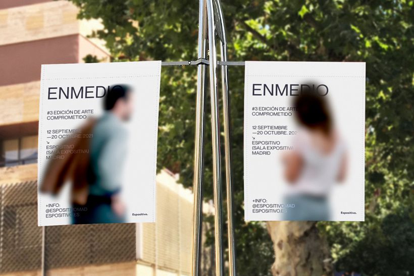 Enmedio. 3ª Edición de arte comprometido. - Sanat Yönetmenliği