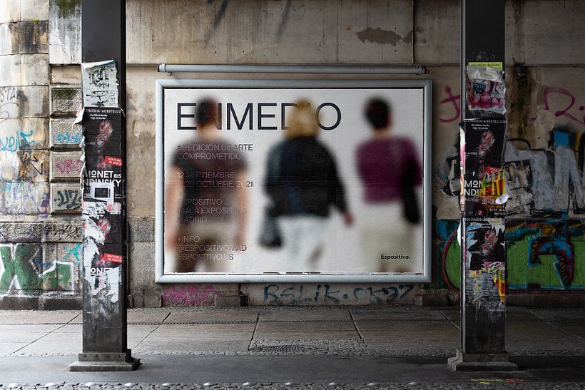 Enmedio. 3ª Edición de arte comprometido. - Sanat Yönetmenliği