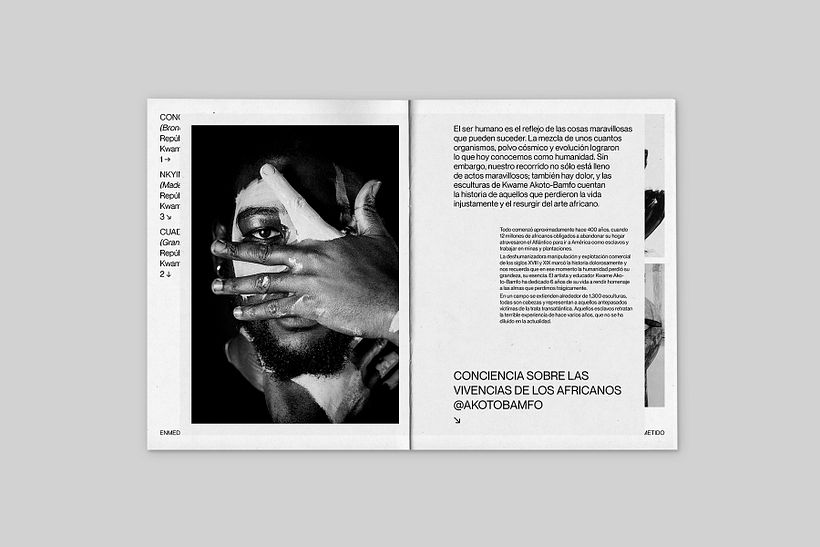 Enmedio. 3ª Edición de arte comprometido. - Sanat Yönetmenliği