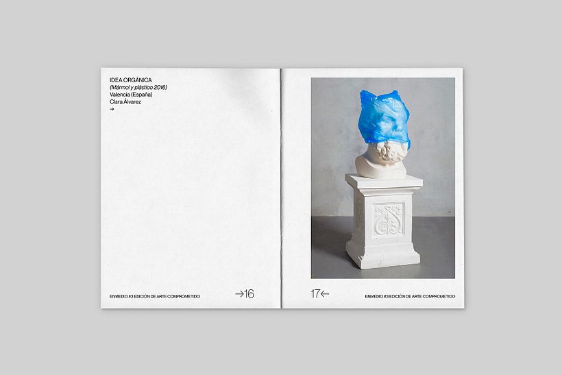 Enmedio. 3ª Edición de arte comprometido. - Sanat Yönetmenliği