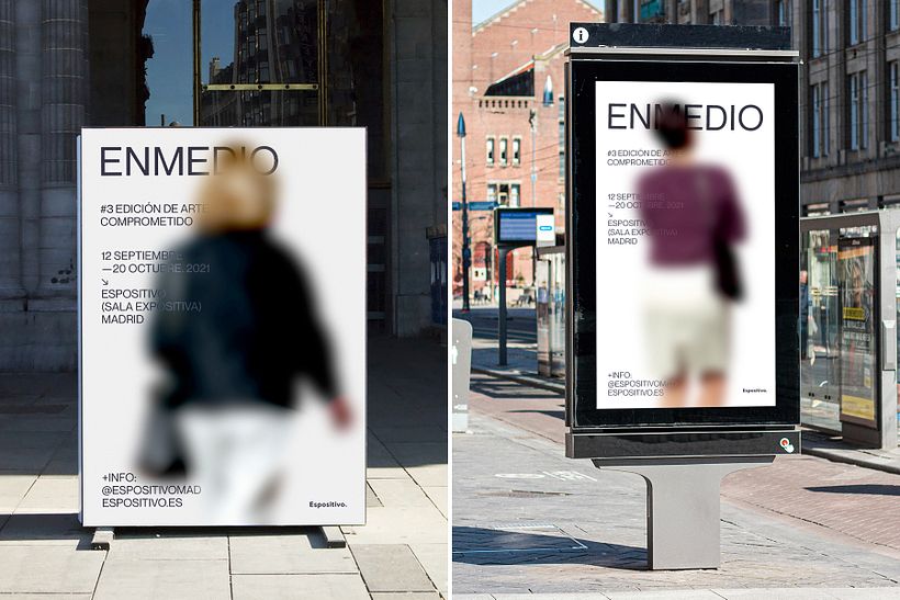 Enmedio. 3ª Edición de arte comprometido. - Sanat Yönetmenliği