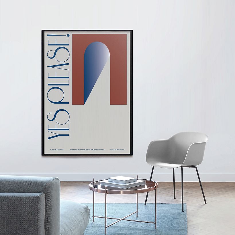 Póster. Hotel Yesplease