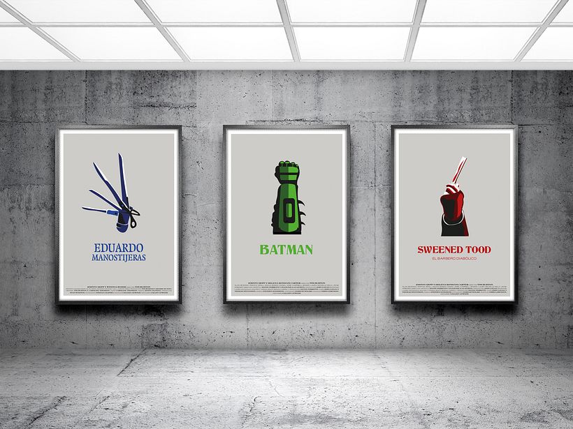 Pósteres Cine Alternativo. Tim Burton