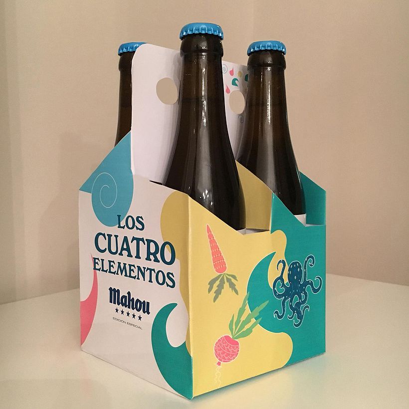 Packaging. Mahou