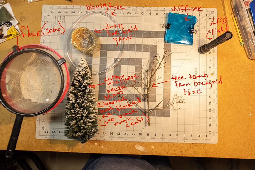 My project in Creative Studio Photography with Scale Models course 3