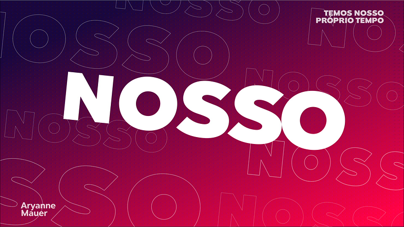 Meu projeto do curso: Animação tipográfica com After Effects 4