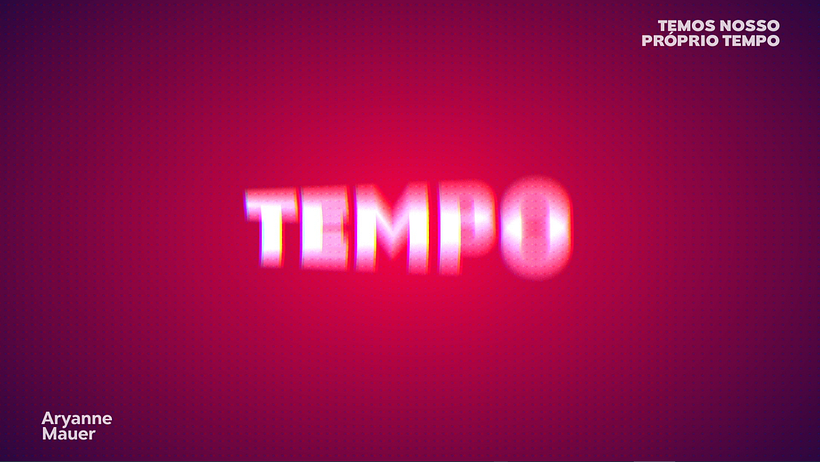 Meu projeto do curso: Animação tipográfica com After Effects 7