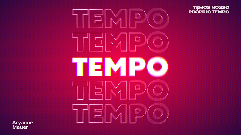 Meu projeto do curso: Animação tipográfica com After Effects 8