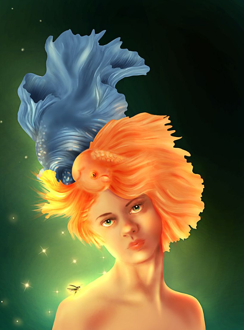 Il mio progetto del corso: Illuminazione e colore per ritratti digitali su Photoshop 3