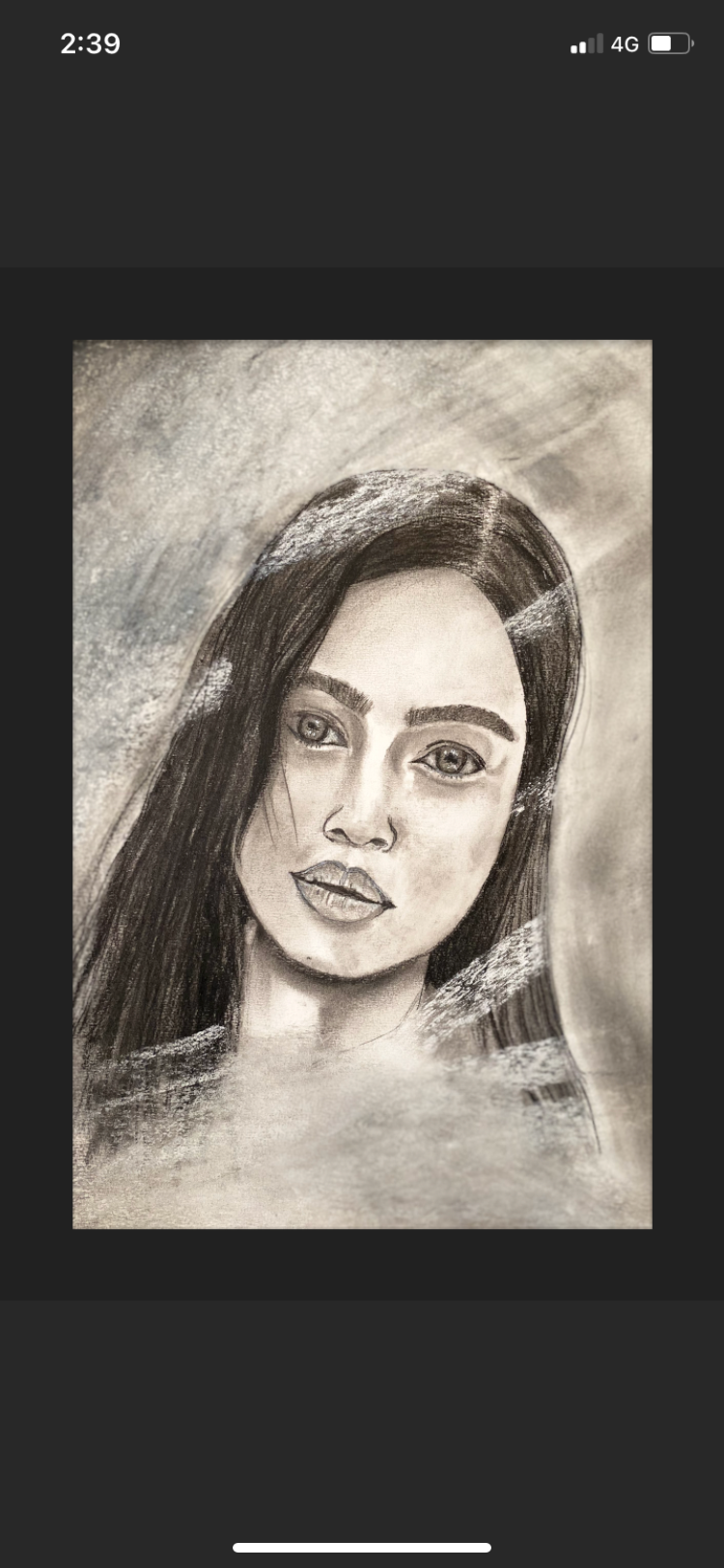 Portrait of my daughter 