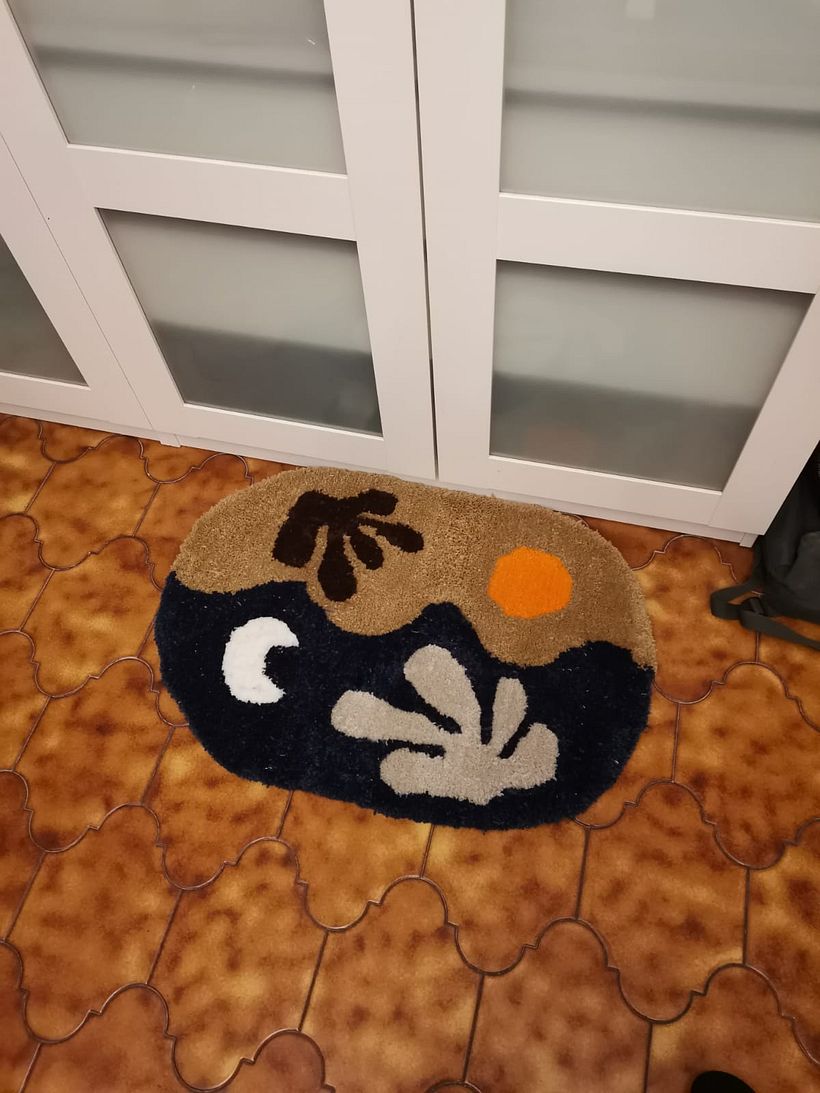 My project in Tufting Technique for Creating Rugs course 1