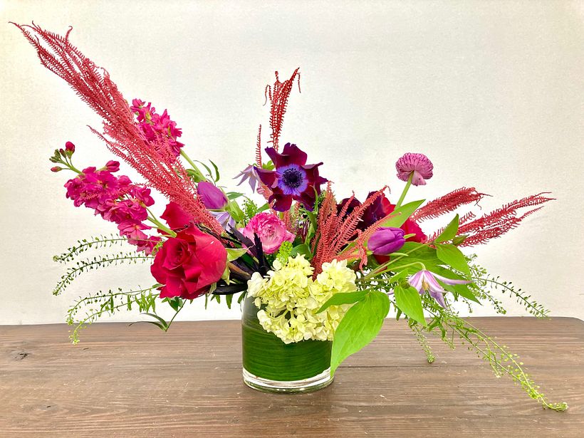 My project in Floral Arrangement Design with Seasonal Blooms course 2