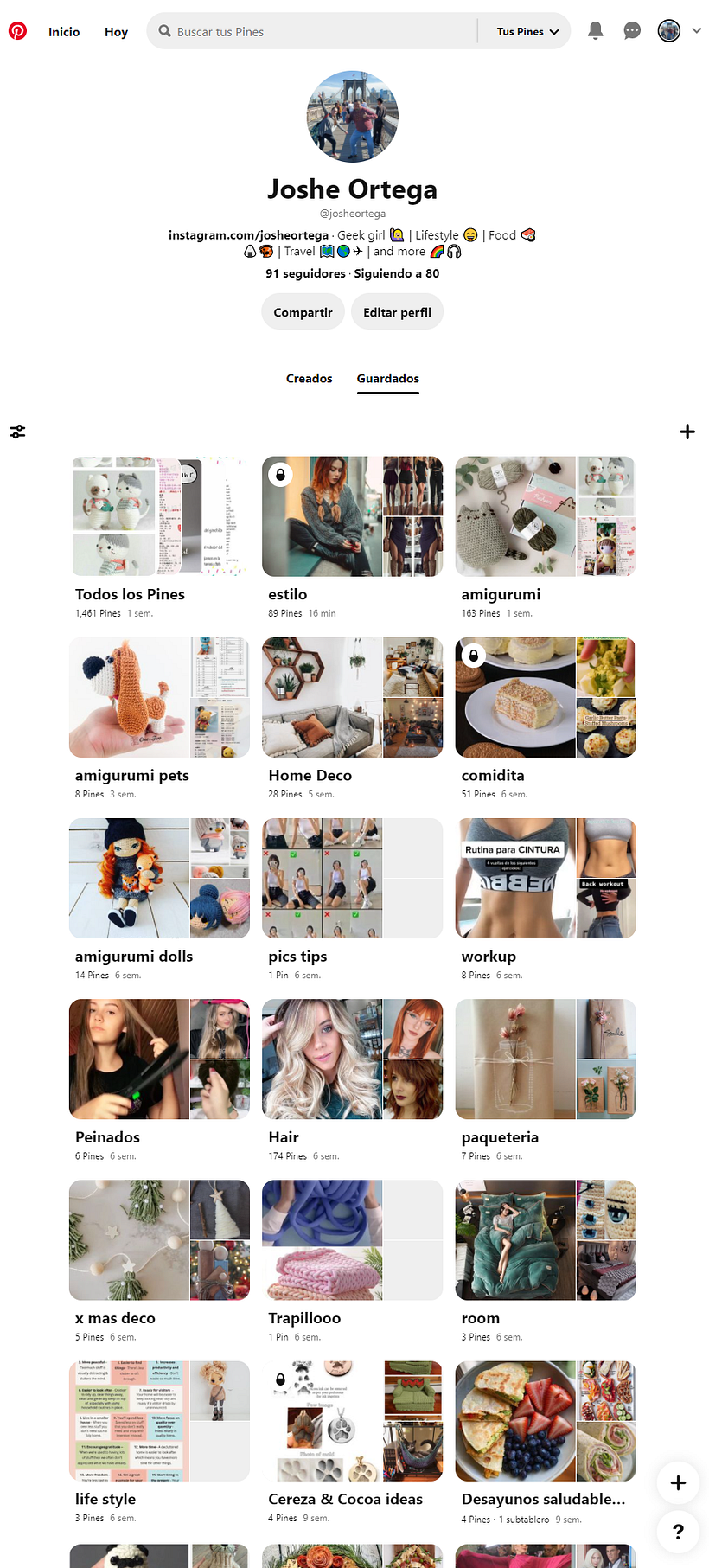 Mi Proyecto del curso: Introducción a Pinterest 1