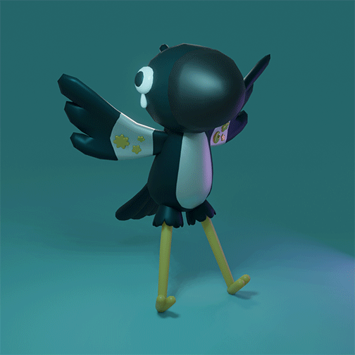 Final turnaround animation