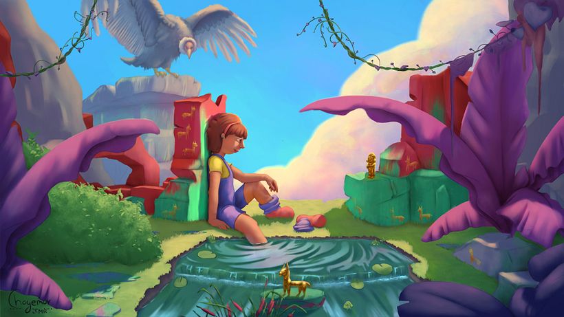 Keyframe illustrations