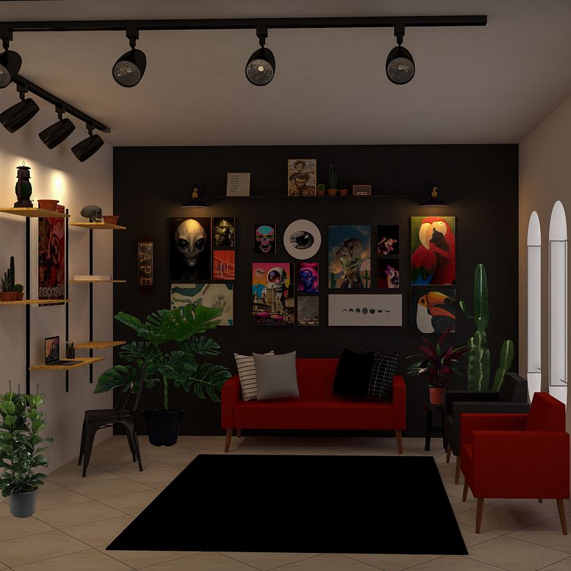 3D fim do dia